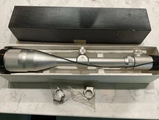 HAKKO 8 x 40 x 56 Rifle Scope W/ Box  And Mounts  New. Lighted reticle