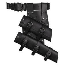 Medieval Double Sword Frog Belt Adjustable Renaissance Sword Holder 72 chars