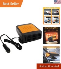 Portable Windshield Defroster: 12V Car Heater with Built-In Safety Features