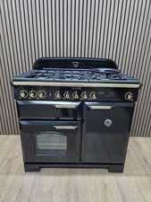 RANGEMASTER CLASSIC DELUXE 100CM DUAL FUEL ⚡️🔥RANGE COOKER IN BLACK &BRASS