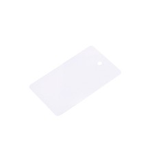 Waterproof Eyelet Hole Plastic Shipping Tags Outdoor Tags 40x60mm White,100Pcs