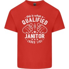 So Sieht Ein Qualifizierter Hausmeister Aus Herren Leichtes Baumwoll-T-Shirt