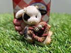 Vintage 1995 Enesco Mary's Moo Moos "I Love You Dairy Much" Retired