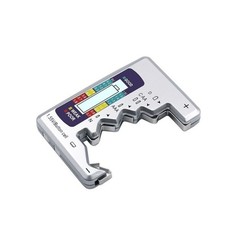 Digital LCD Display Battery Tester Checker Power Detector Measuring Instrument