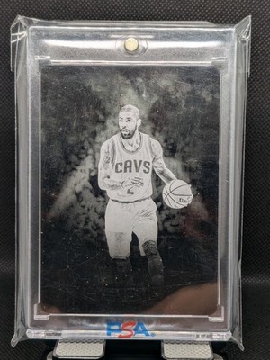 2016-17 Panini Noir Kyrie Irving Black Printing Plate 1/1