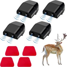 4 PCS Deer Whistles for Car, Avoid Collisions Deer Warning Devices with Adhesive