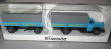 WIKING: KROMBACHER SONDERMODELL  " MB L6600 mit Anhänger"  neuwertig in OVP