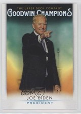2021 Upper Deck Goodwin Champions Blank Back Joe Biden #2 6k8