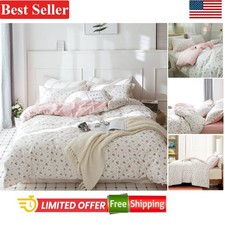 Luxurious Garden Style Twin Bedding Set - Cozy Floral Comforter  Pillowcase
