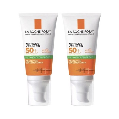 [2 PACK] La Roche-Posay Anthelios Uvmine 400 Gel-Creme Oil Control 50ml Exp:7/26