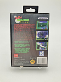 Chi Chi's Pro Challenge Golf - CIB - VG Cond - Tested & Working - Sega Genesis