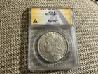 1878 Reverse of 1879 ANACS AU-50 MORGAN Silver Dollar 90% fine silver