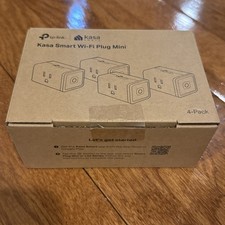 TPLINK Kasa Smart Wi-Fi Plug Mini, 2 of 4-Pac...