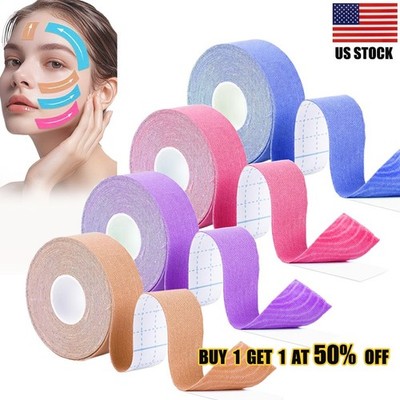 4pcs Face Tape for Wrinkles Facial Myofascial Lift Tape for Skin Forehead