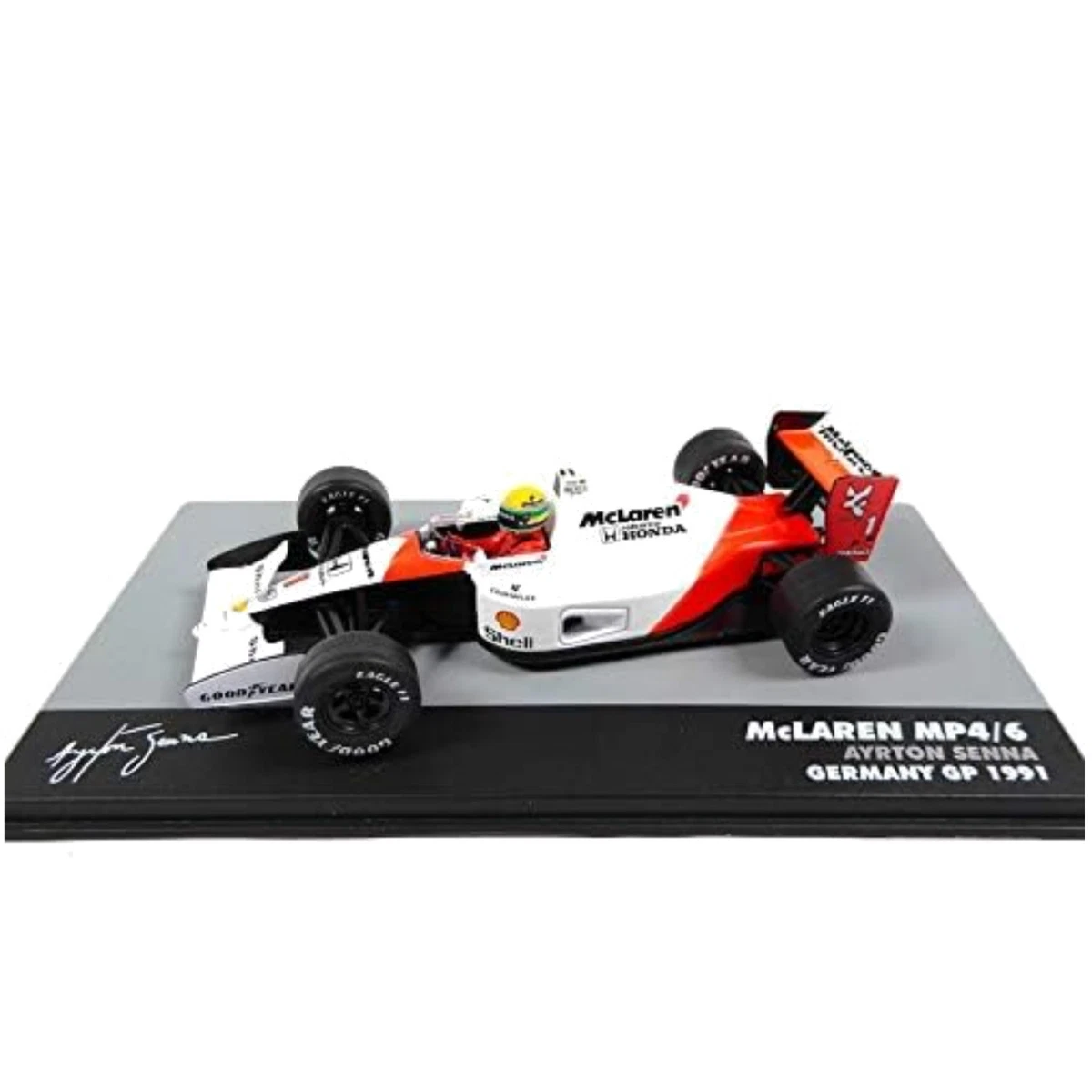 Las mejores ofertas en Ayrton Senna McLaren 1:43 autos de carrera