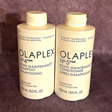 Olaplex Bond Maintenance No.4 Fine Shampoo + No.5 Conditioner 8.5 fl oz
