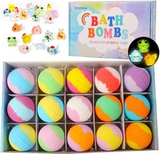 Bath Bombs for Kids 15 Kids Bath Bombs Gift Set Handmade Bubble Bath Fizzes Bomb