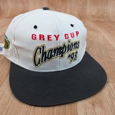 Edmonton Eskimos Elks Hat Canadian Football CFL Grey Cup Snapback Cap 