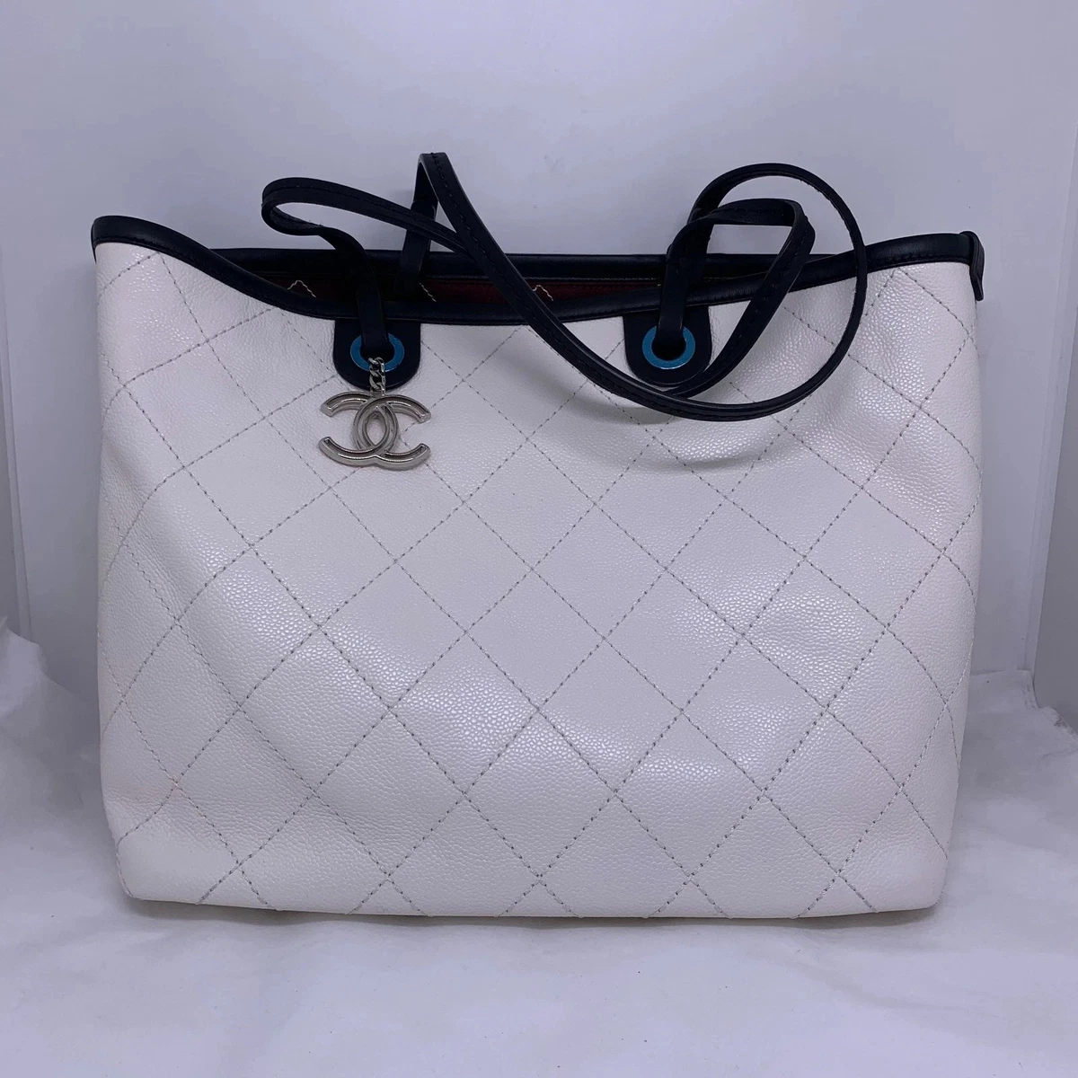 CHANEL Caviar Tote White Bags & Handbags for Women for sale | eBay
