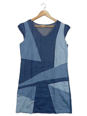 COLINE Jeanskleid Damen Kleid Gr. DE 38 blau Casual-Look
