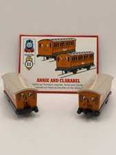 Thomas The Tank Annie and Clarabel With Collector Card