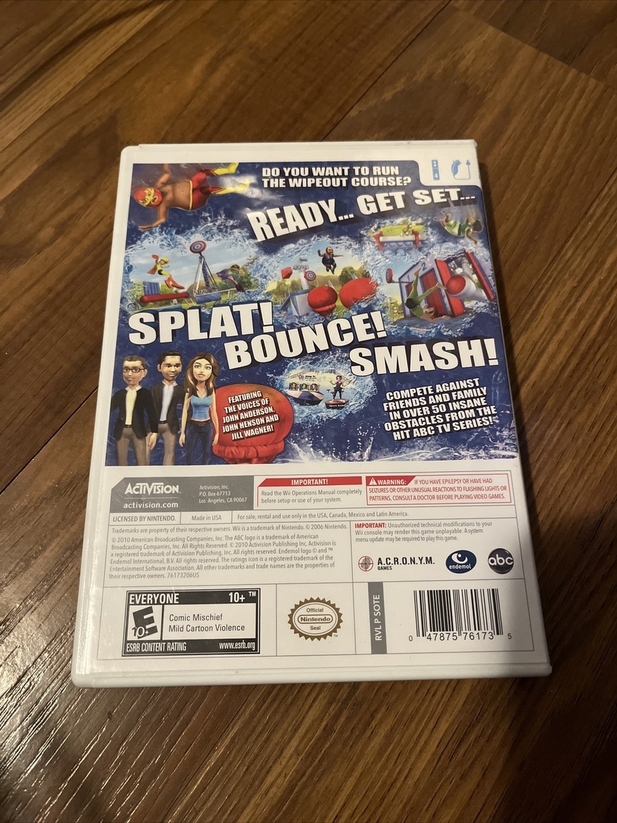 Nintendo Wii: Wipeout the Game Tested & Working 47875761735| eBay