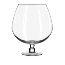 Libbey Crisa 11"  X Large Grande 256oz Glass Brandy Snifter
