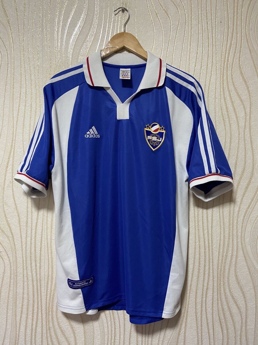 YUGOSLAVIA 2000 2001 HOME FOOTBALL SHIRT SOCCER JERSEY YUGOSLAVIA 2000 2001 HOME FOOTBALL SHIRT SOCCER JERSEY
