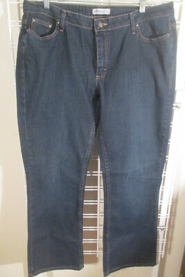 LEE RIDERS Boot Cut DENIM JEANS sz 18 M meas 38 x 31 EUC