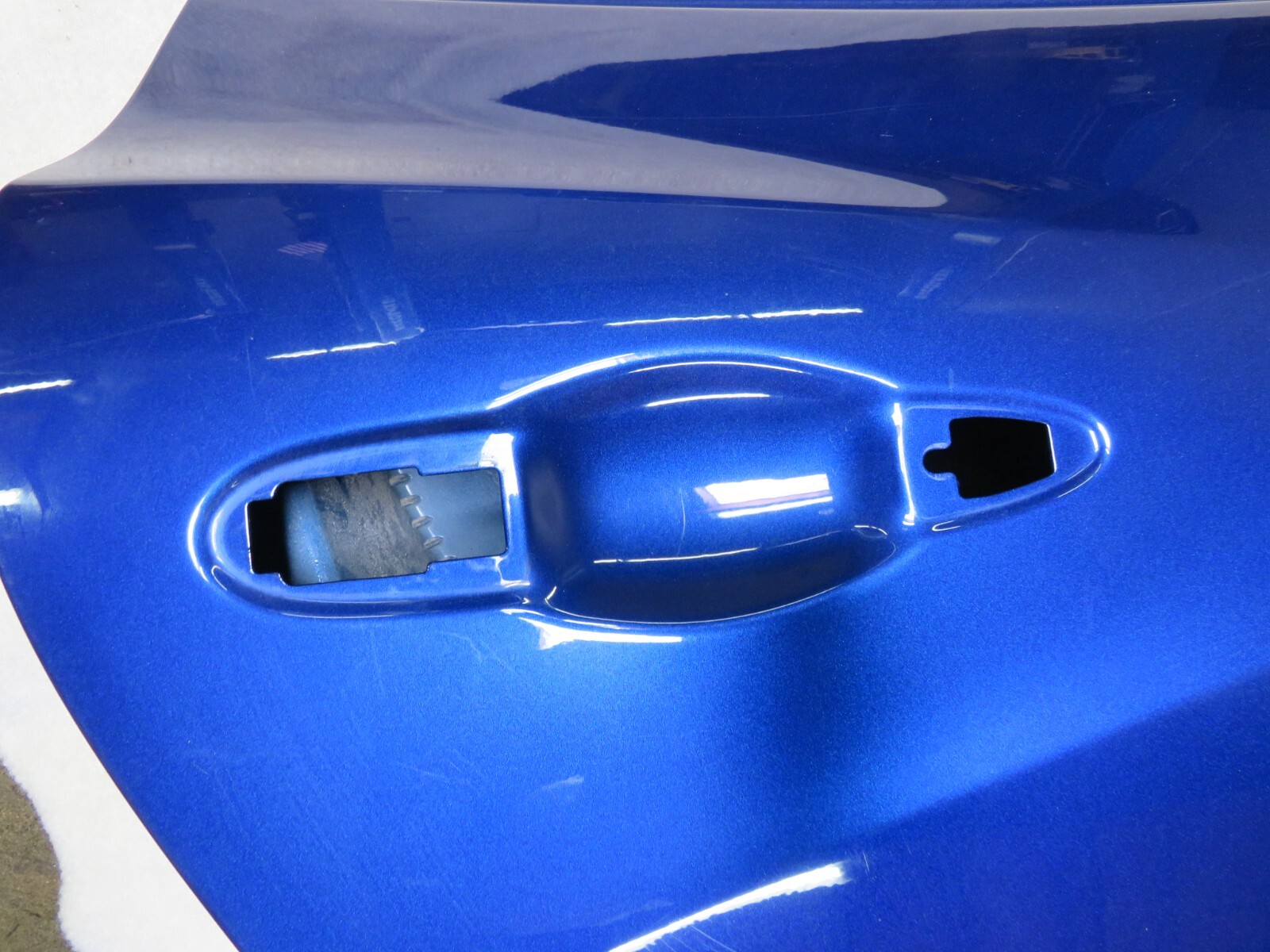 Maserati Ghibli, RH, Right, Rear Door Shell, Dented, Used, P/N 673008061