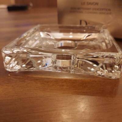 Christian Dior Prestige Le Savon Soap Tray Soap Dish 8 x 8 x 1.5cm