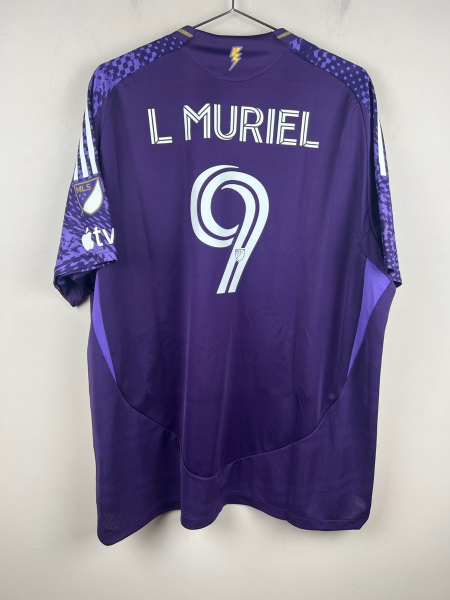 Orlando City SC Luis Muriel #9 2025 Adidas Authentic Home Jersey