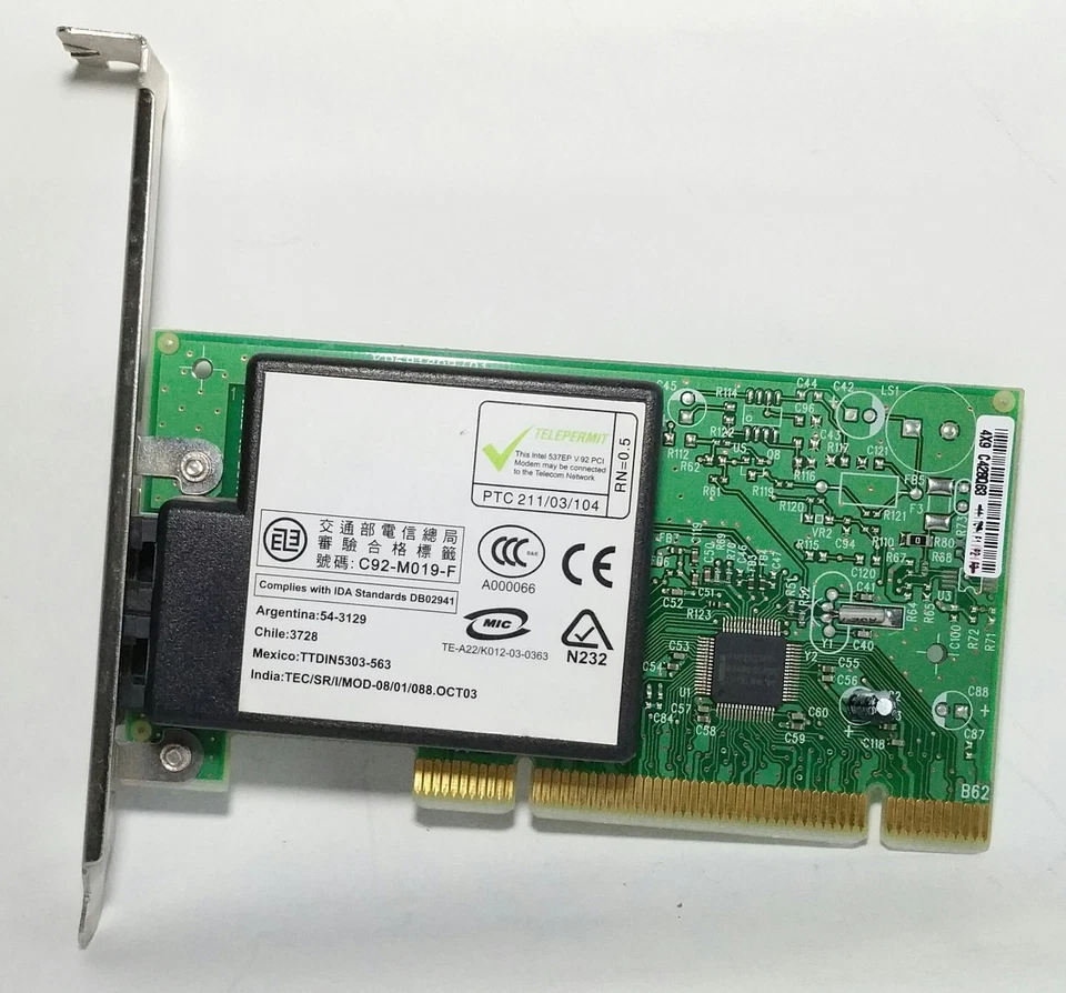 C92-M019-F PCI Modem Card - Image 2 of 4