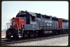 Original Slide - SP Southern Pacific 6360 GP35 Loma Linda CA 8-29-87