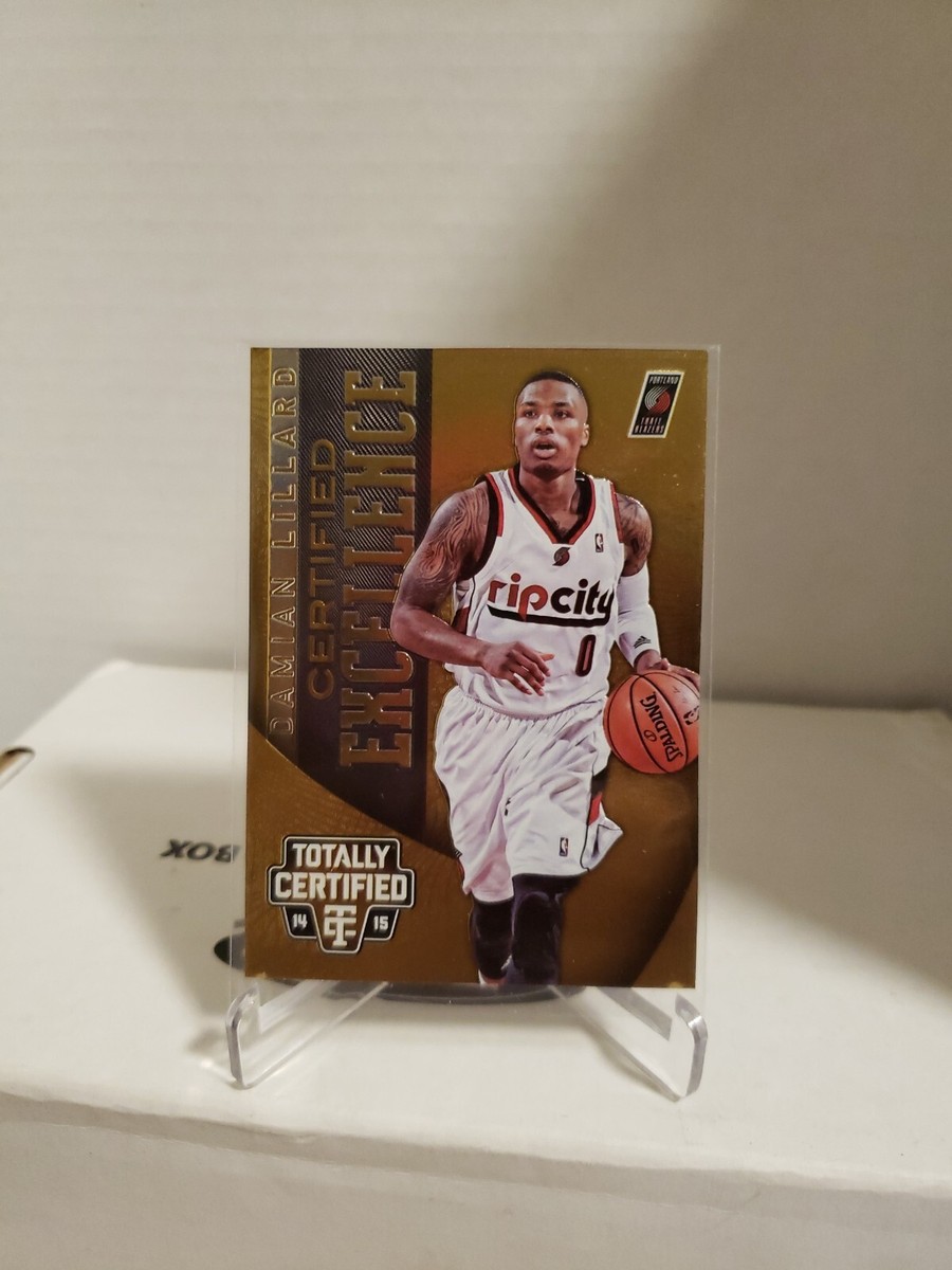 2014-15 Totally Certified Excellence Damian Lillard /299 Milwaukee