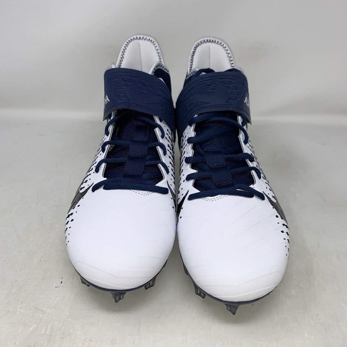 Nike Alpha Menace Pro 2 Navy White Football Cleats, Size 11.5 BNIB