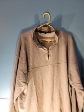 Eddie Bauer Mens EBTek 1/4 Zip Pullover Sweatshirt Size XL