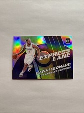 2021-22 Panini Donruss Optic - Express Lane Purple Prizm #24 Kawhi Leonard