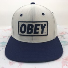 0034 Obey Snapback Hat Ball Cap Adjustable Box Logo Embroidered Patch Baseball