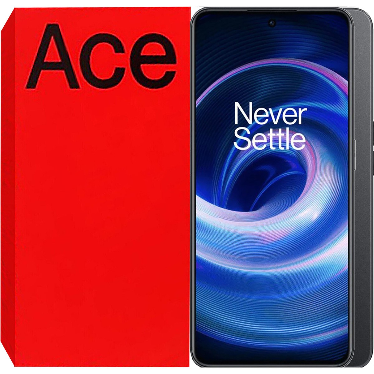 NEW OnePlus Ace 5G Black 256GB + 12GB Dual-SIM Factory Unlocked