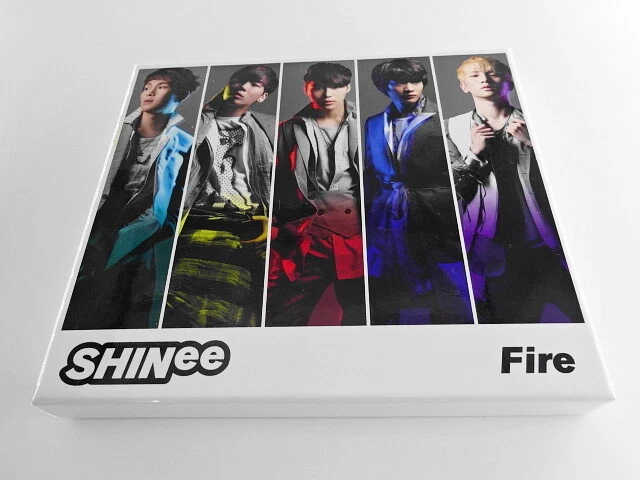 SHINee Fire CD+DVD+PHOTOCARD (KEY) Limited Edition - Image 4 of 4