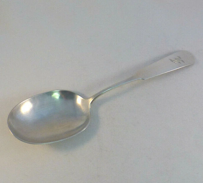 Chino by Porter Blanchard Arts & Crafts Hand Hammered Large Serving Spoon-Mono'd
