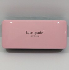 Kate Spade Pink Green Eyeglasses Sunglasses Hard Case