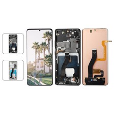 For Samsung Galaxy S21 Ultra SM-G998 LCD Display Touch Screen Replacement ±Frame