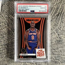 RJ Barrett 2019 NBA Hoops Premium Stock We Got Next PSA 10 (LOW POP 🔥)