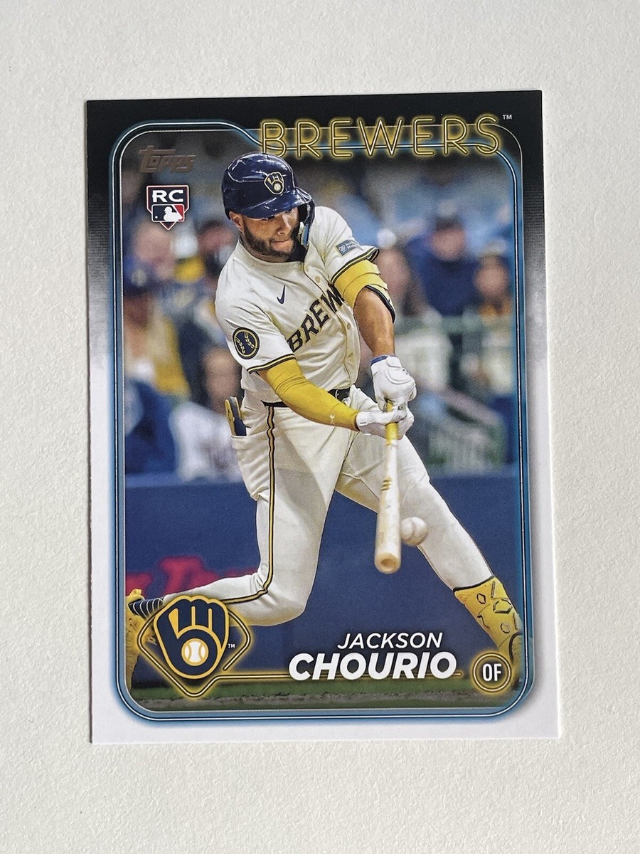 2024 Topps Series 2 Jackson Chourio Short Print Variation SP #698 