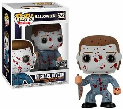 FUNKO POP MOVIES HALLOWEEN MICHAEL MYERS #622 FYE BLOODY Vinyl