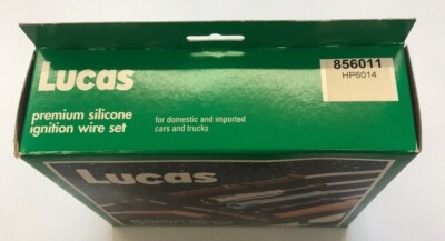 Jaguar ignition wires set, spark plug cables Lucas HP6014