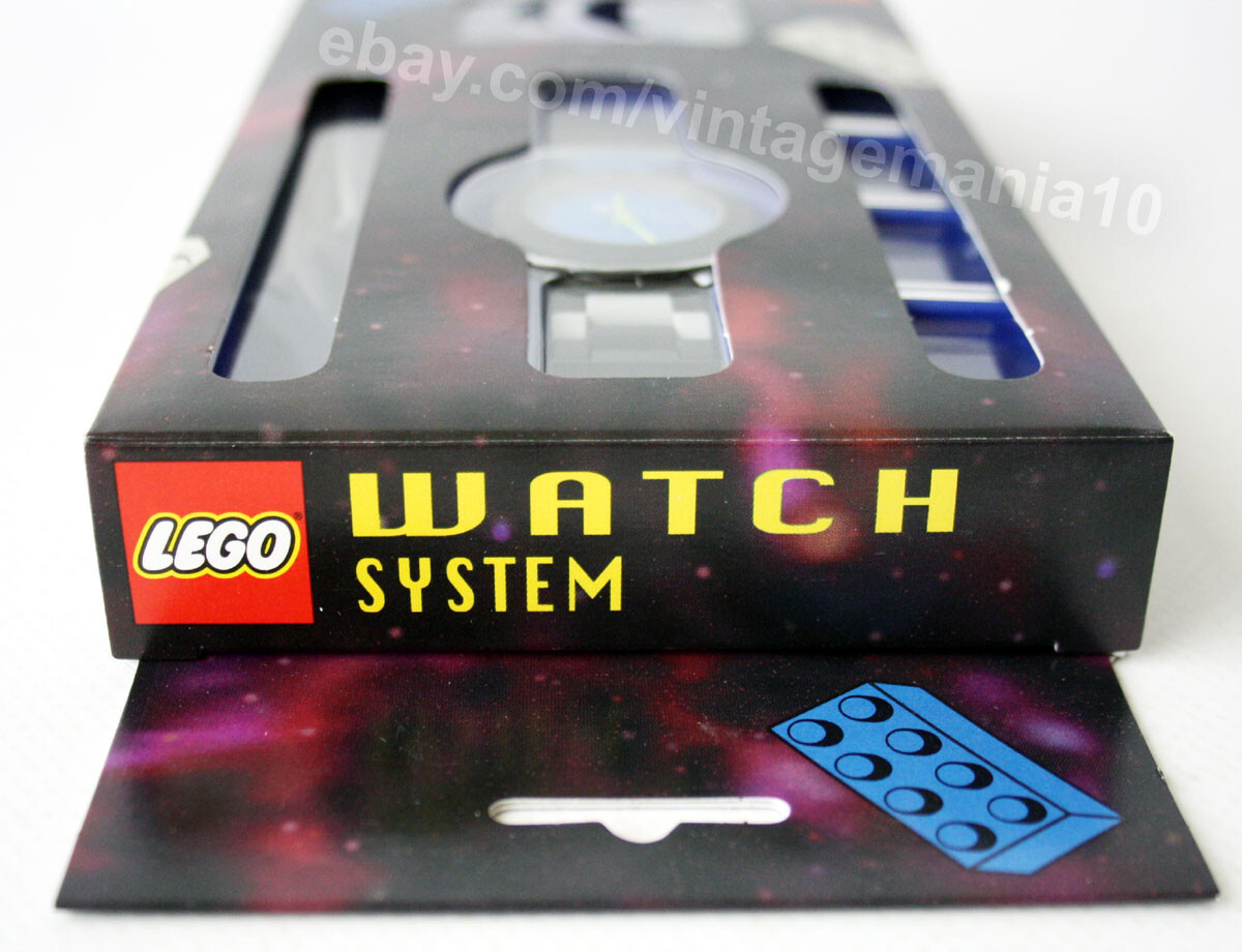 RARE VINTAGE 1997 LEGO WATCH SYSTEM ORBIT CRIVAL SWISS + JAPAN