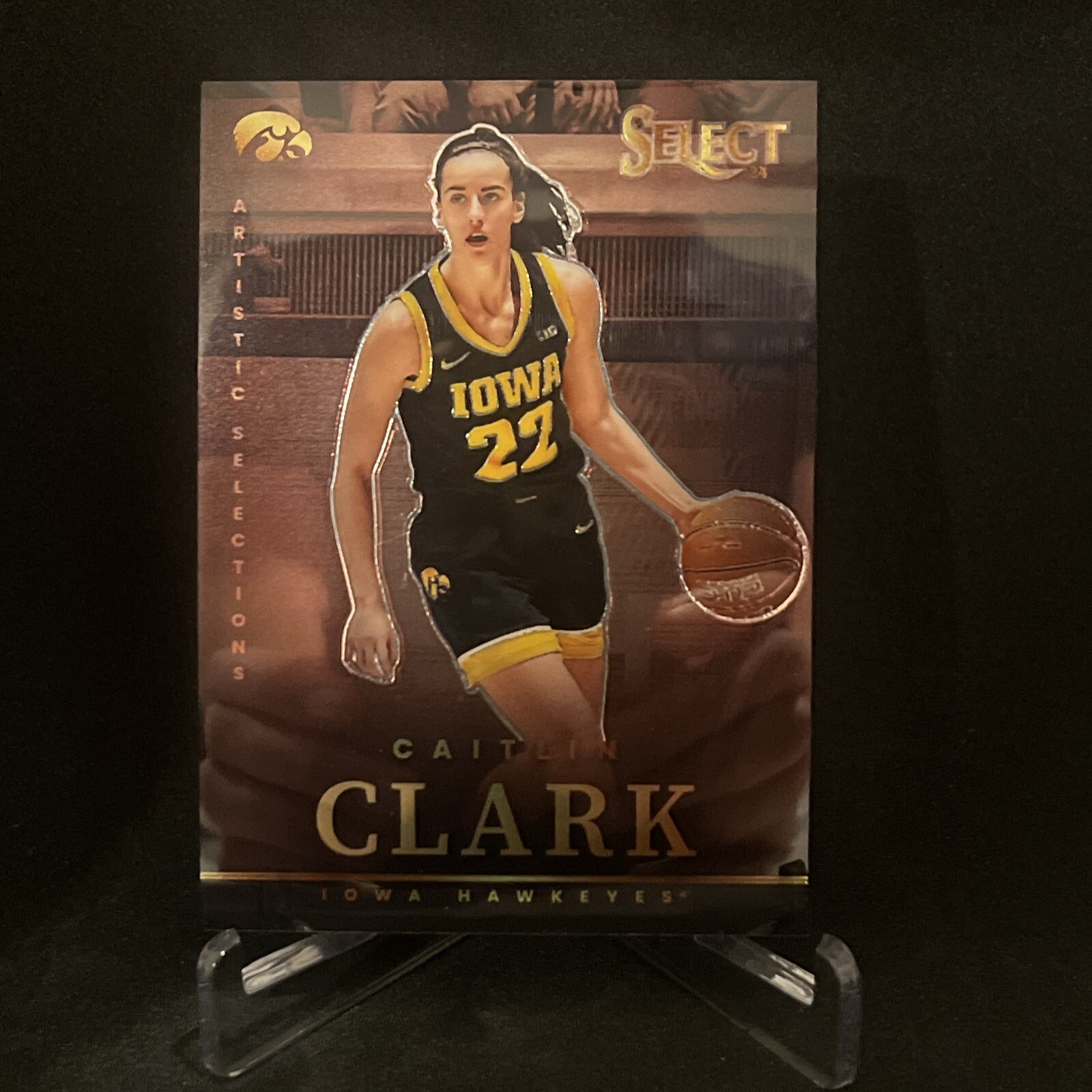 2024 Panini Caitlin Clark Collection Select Prizm Artistic Selections #AS1